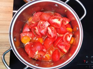 Príprava paradajkovej polievky